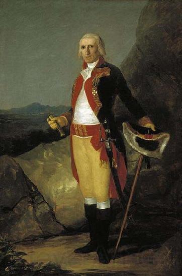 Francisco de Goya General Jose de Urrutia Norge oil painting art